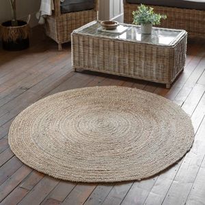 Tapis en jacinthe d'eau écologiques au design bohème moderne touffeté Vente en gros en ligne pour les chambres - Product Image 6