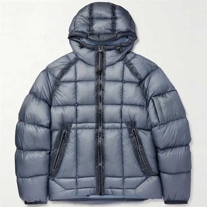 2025 veste matelassée ultralégère pour hommes personnalisée pour la saison d'hiver tissu de haute qualité col montant capuche fermeture éclair pour les aventures en plein air - Product Image 3