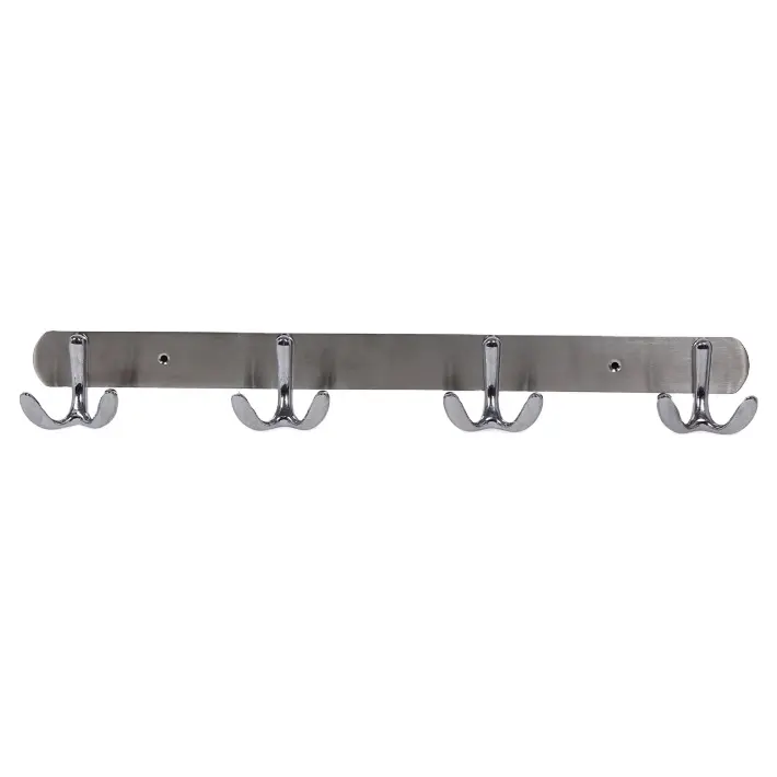 Moderner Wand halter für Home Hotel Silber wal Kleiderbügel Kleidung Silber Farbe modernes Design Hochwertiges Material Wand halterung