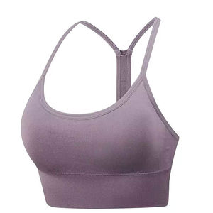 Sujetador deportivo corto de un hombro hecho a medida para mujer, ropa deportiva de talla grande para mujer, Sujetador deportivo transpirable que absorbe el sudor - Product Image 3