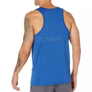 Camiseta sin Mangas de Punto para Hombre, de Alta Calidad, Talla Grande, Ligera, Transpirable, Estilo Urbano, 100% Algodón - Product Image 5