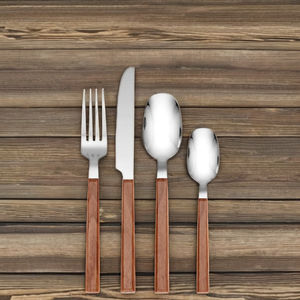 Gold Brass Luxury <b>Flatware</b> with Brass Handle American Style Modern Stainless Steel 1 Pc Eco-Friendly - Product Image 4