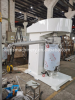 Machine combinée de raffinage et de broyage pour beurre de noix et chocolat, type conche et broyeur à billes