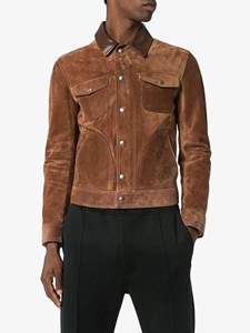 Chaqueta de Motociclista Unisex de Cuero Genuino de Alta Calidad, con Borlas, de Lona Gruesa, Impermeable, Resistente al Viento, Ecológica y Vintage - Product Image 2