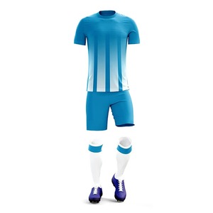 Uniforme de Fútbol Personalizado 2025, Talla Grande, Jersey Impreso, 100% Poliéster Malla, Ropa Deportiva de Alta Calidad para Clubes y Equipos con Logotipo Personalizado - Product Image 1
