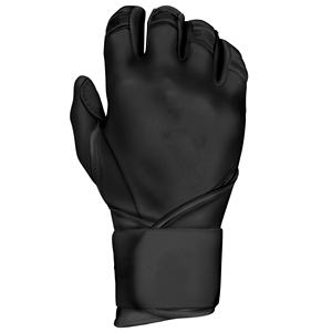 Gants de batteur de baseball en cuir durable, manchette complète, poignée de paume robuste, équipement de sport de qualité professionnelle, imperméable et respirant, gauche/droite - Product Image 5