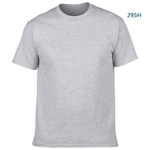 Personnalisé T-shirt brodé imprimé pour hommes T-shirts unis personnalisés en coton blanc pour hommes - Product Image 2