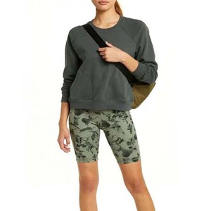 2025 nouveau Offre Spéciale sweat uni surdimensionné couleur personnalisée et conceptions sweats à col rond en gros pas cher prix manches longues - Product Image 5