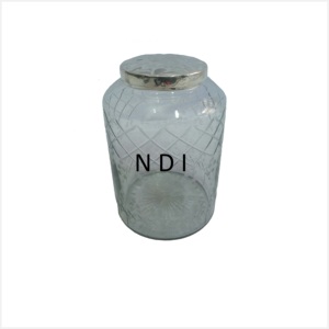 Ustensiles de cuisine pour la maison Restauration Utilisation Épices Stockage Pot Mason Avec Couvercle Couvercle Décor Forme Personnalisée Bocal Décoratif En Verre - Product Image 4