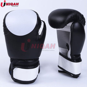 MMA cuero genuino Sparring Grappling boxeo Muay Thai guantes de boxeo listos para enviar para artes marciales y entrenamiento de boxeo - Product Image 6