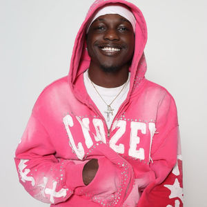 Conjunto de chándal unisex oversize lavado con ácido y diamantes de imitación con cremallera bordada de peso pesado personalizada - Product Image 2