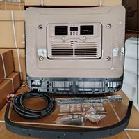 Climatiseur de toit Gree 110/220V pour camping-car, caravane, véhicule de loisirs, R410a, corps ultra-fin, système de climatisation électrique pour stationnement