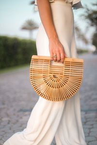 Viet Fargimex diseño natural bolsas de bambú vietnamitas para ir de compras artesanías de madera viva sostenible de moda fabricante vietnamita - Product Image 5