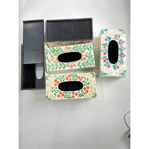 ที่ใส่กระดาษทิชชูเปลือกหอยมุกเวียดนาม ดีไซน์เฉพาะ สำหรับของชำร่วยงานแต่งงาน และกล่องของขวัญเทศกาลต่างๆ ที่มีลวดลายเปลือกหอย - Product Image 6