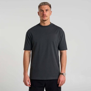 Camisetas Extra Grandes para Hombre, Diseño de Hombros Caídos, Camiseta para Hombre, Logotipo OEM Personalizado, 100% Algodón, Lavado Ácido - Product Image 2