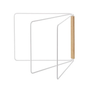 Sleek Elegant Metal <b>Kitchen</b> <b>Towel</b> <b>Holder</b> Easy Access Organized Countertops Made from Premium Wood - Product Image 4