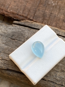 Piedra preciosa suelta fascinante de 8,62 quilates, aguamarina Natural en forma de pera de Color superior, Diamante de buen brillo para la fabricación de joyas - Product Image 4