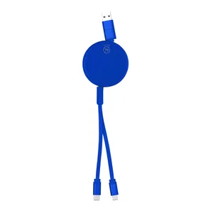 Cable de Carga Reciclado Freud, Gadget USB Sostenible - Product Image 1