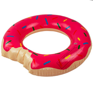 Flotador Inflable de Playa en Forma de Donut Rosa - Product Image 3