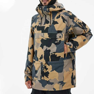 OEM personalizado 2025 fabricantes de camuflaje chaqueta de esquí deportes de invierno impermeable aislado chaqueta de esquí nieve ropa de esquí para los hombres - Product Image 5