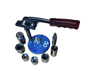 Mini presse portable en acier 16 Ga, 6X haute durabilité, pour accessoires de tir à la chasse à la chasse au gibier à clous étoilés - Oren Celik Makina ORM800P16 - Product Image 1