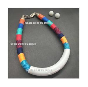 Produits les plus populaires Nouveau créateur Chaîne à maillons en résine Accessoires de bijoux tour de cou mode Bijoux de mariage volumineux - Product Image 4