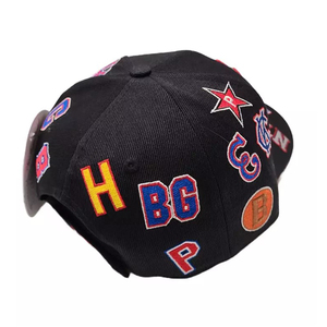 Custom Embroidery Logo 5 Panel 4U Suede Baseball Hats <b>Caps</b> Curved Brim Luxury <b>Snapback</b> Sports Baseball Hats <b>For</b> <b>Man</b> - Product Image 4