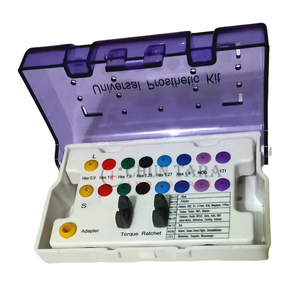 Kit de implante dental universal con kit de prótesis universal | Llave dinamométrica y controladores de 16 piezas - Product Image 5