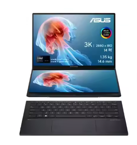 Portátiles para Juegos de Alta Gama DUO de 14 Pulgadas con Doble Pantalla, 9-185H, 32 GB de Memoria, SSD de 2 TB, de Calidad Superior - Product Image 1