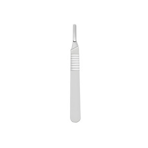 Juego de Bisturís de 20 Piezas Reutilizables, Bisturís de Acero Inoxidable Estériles, Kit Quirúrgico Manual con Soporte para Cortar, Pedicura, Manualidades y Modelado - Product Image 3