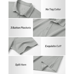 Polo décontracté personnalisable, nouveau design d'été, polos pour hommes, manches courtes, service OEM, t-shirts en spandex pour hommes - Product Image 6