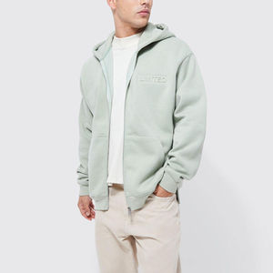 Vêtements décontractés meilleure vente à manches longues hommes sweat à capuche en relief/Logo personnalisé séchage rapide hommes sweat à capuche en relief 2025 - Product Image 1