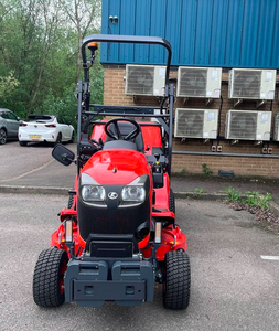 เครื่องตัดหญ้าแบบนั่งขับ Kubota G23-HD/LD ขนาด 196 ซีซี ขับเคลื่อนด้วยตัวเอง ใช้เชื้อเพลิงเบนซิน พร้อมถังเก็บหญ้าขนาด 150 ลิตร จัดส่งรวดเร็ว - Product Image 3