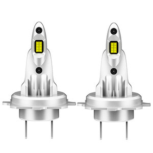 Mini 1:1 <span class=keywords><strong>dimensioni</strong></span> auto luce Led Super Bubright presa diretta Fanless Led lampadine fari H1 H7 Led fari - Product Image 4