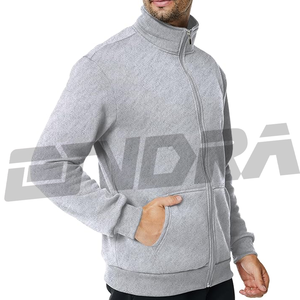 Sudadera polar con cremallera completa para hombre, ligera, cálida, elegante, informal, ajuste cómodo, ropa de abrigo de moda, tacto suave, artículo caliente, la mejor opción - Product Image 4