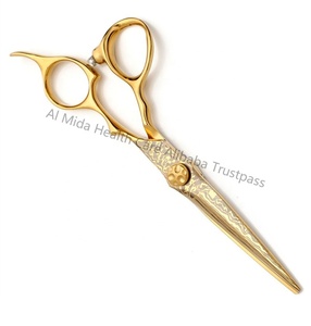 Ciseaux de coupe de cheveux Ciseaux de coiffeur 440c Ciseaux de cheveux en acier inoxydable japonais renforcés de carbone - Product Image 4