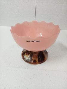 Cadeau tendance Résine époxy tendance de haute qualité et bol à salade vaisselle bol de service à salade vaisselle bol cadeau de charisme - Product Image 2