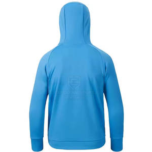 Best 100% Cotton Winter <b>Balaclava</b> Hoodies Zipper Long Sleeve Solid Eco-Friendly Quick Dry Breathable Streetwear Hooded - Product Image 5