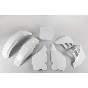 Para Suzuki RM 125 1989-1991 Kit de plástico blanco Accesorios de motocicleta - Product Image 1