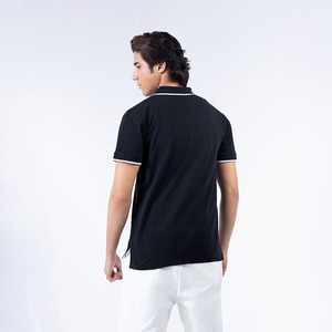 Polos de talla grande para hombre de color personalizado de fábrica hechos de tela transpirable y de secado rápido con diseño personalizado y opciones de logotipo - Product Image 2