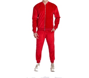 Conjunto Deportivo de Invierno de Alta Calidad, 2 en 1, Sudadera con Capucha y Pantalones Deportivos de Forro Polar para Hombre - Product Image 1