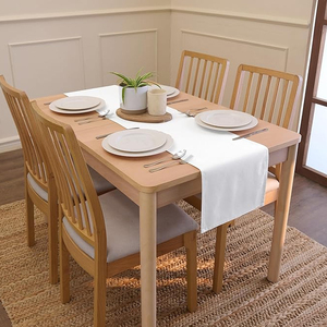 Best Selling Customized Printed Home Decoration 100% Pure Cotton Table <b>Runner</b> Woven Embroidered Technique - Product Image 1