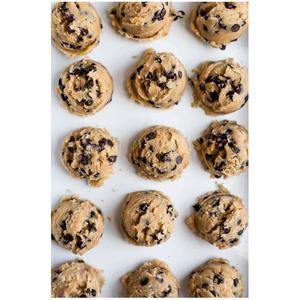 Prix de gros pour des bouchées de pâte à biscuits comestibles sans cuisson, pâte à biscuits aux pépites de chocolat comestible au prix d'usine - Product Image 1