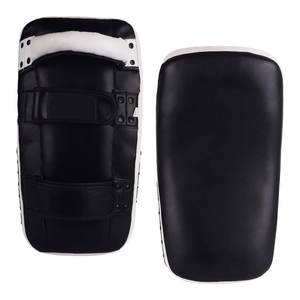 Cuero de alta calidad Transpirable MMA Fight Kick Shield Nuevo diseño Ligero Kick Shield con correa ajustable - Product Image 3