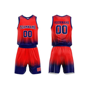 Ensemble d'uniformes de basketball sur mesure OEM grande taille, respirant, séchage rapide, antibactérien, design par sublimation, pour entraînement masculin - Product Image 6