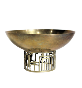 Soporte para cuencos de latón de la mejor calidad, respetuoso con el medio ambiente, ensalada para servir alimentos, cuencos de verduras, soporte para hoteles y utensilios de cocina a la venta - Product Image 1