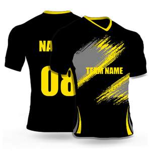 Camiseta de fútbol, pantalones cortos, uniforme de equipo para hombres, camisetas de fútbol atléticas personalizadas con nombre de equipo, número, logotipo, uniforme de fútbol personalizado - Product Image 5