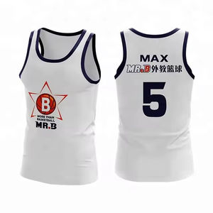 Singlet de football tactile réversible de belle couleur de qualité supérieure - Product Image 3