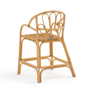 Chaise haute qualité pour enfants personnalisée bohème tissé à la main enfant arc chaise naturel enfant rotin arc chaise enfants sûrs - Product Image 1