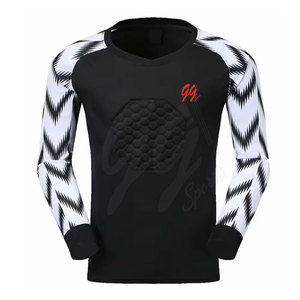 Uniforme Profesional de Portero para Hombre con Número y Logotipo Personalizados, 100% Poliéster, Secado Rápido y Transpirable, Conjunto de Uniforme de Fútbol - Product Image 2